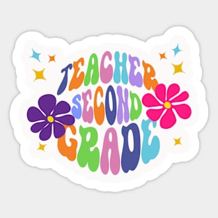 Second Grade Teacher Shirt, 2nd Grade Team, Second Grade Tshirt, Second Grade Tee, Second Grade, Back to School, second Grade Gift, Teach Sticker